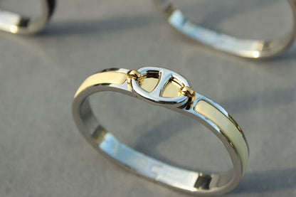 [Aurelle Style]CLIC CHAINE SILVER BRACELET