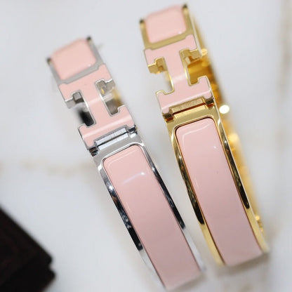 [Aurelle Style]H BRACELET 12MM PINK