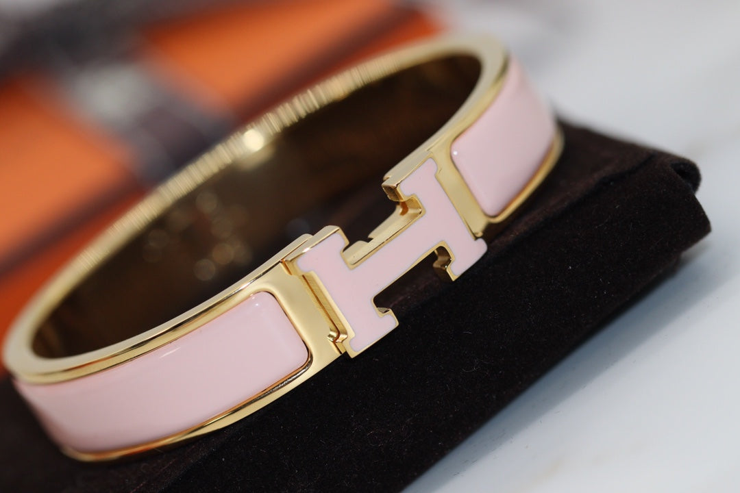 [Aurelle Style]H BRACELET 12MM PINK