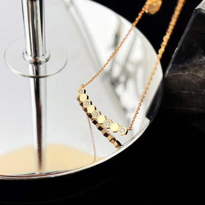 [Aurelle Style]BEE MY LOVE DIAMOND NECKLACE