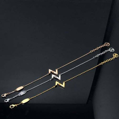 [Aurelle Style]VOLT LV LOGO BRACELET
