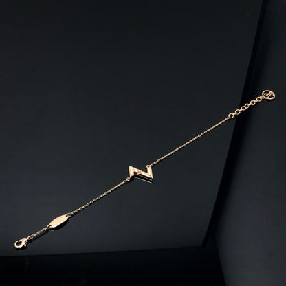 [Aurelle Style]VOLT LV LOGO BRACELET