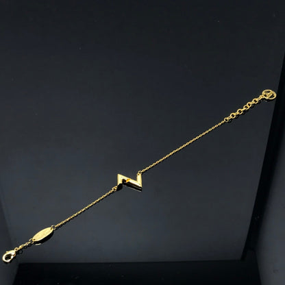[Aurelle Style]VOLT LV LOGO BRACELET