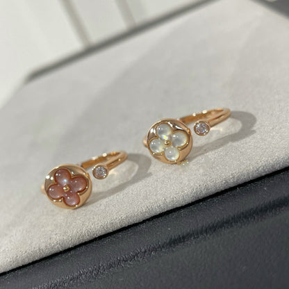 [Aurelle Style]SUN 1 DIAMOND PINK MOP RING