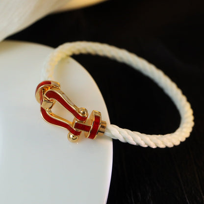 [Aurelle Style]FORCE 10 WHITE TEXTILE DIAMOND PAVED