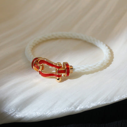 [Aurelle Style]FORCE 10 WHITE TEXTILE DIAMOND PAVED