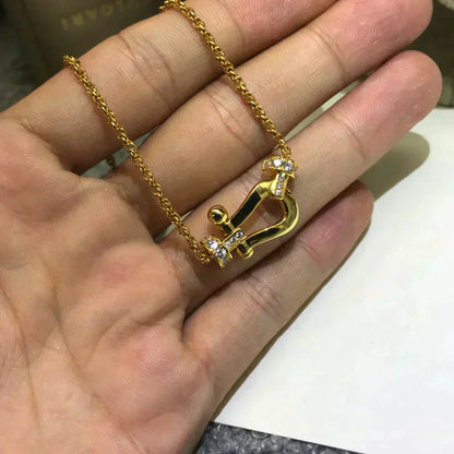 [Aurelle Style]FORCE 10 DIAMOND NECKLACE