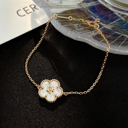 [Aurelle Style]LUCKY SPRING ROSE GOLD MOP BRACELET
