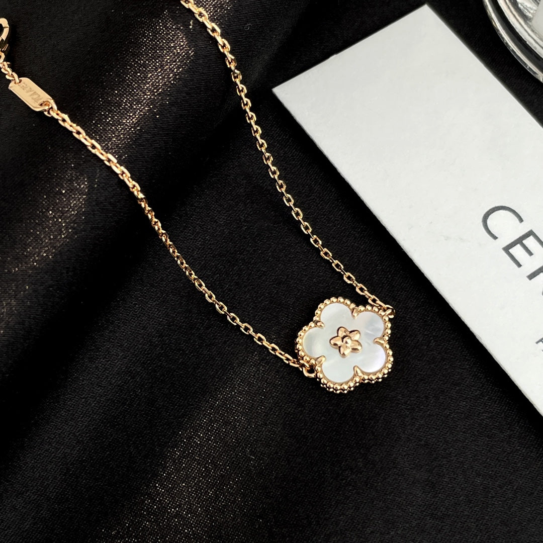 [Aurelle Style]LUCKY SPRING ROSE GOLD MOP BRACELET