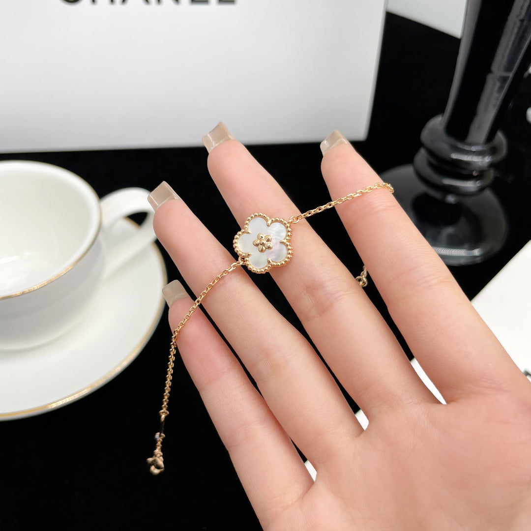 [TOP]LUCKY SPRING ROSE GOLD MOP BRACELET