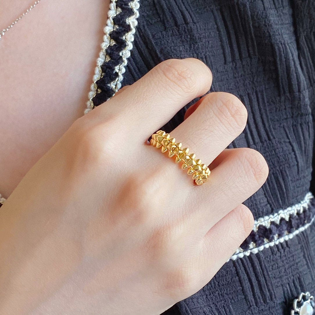[Aurelle Style]CLASH 5.5MM RING