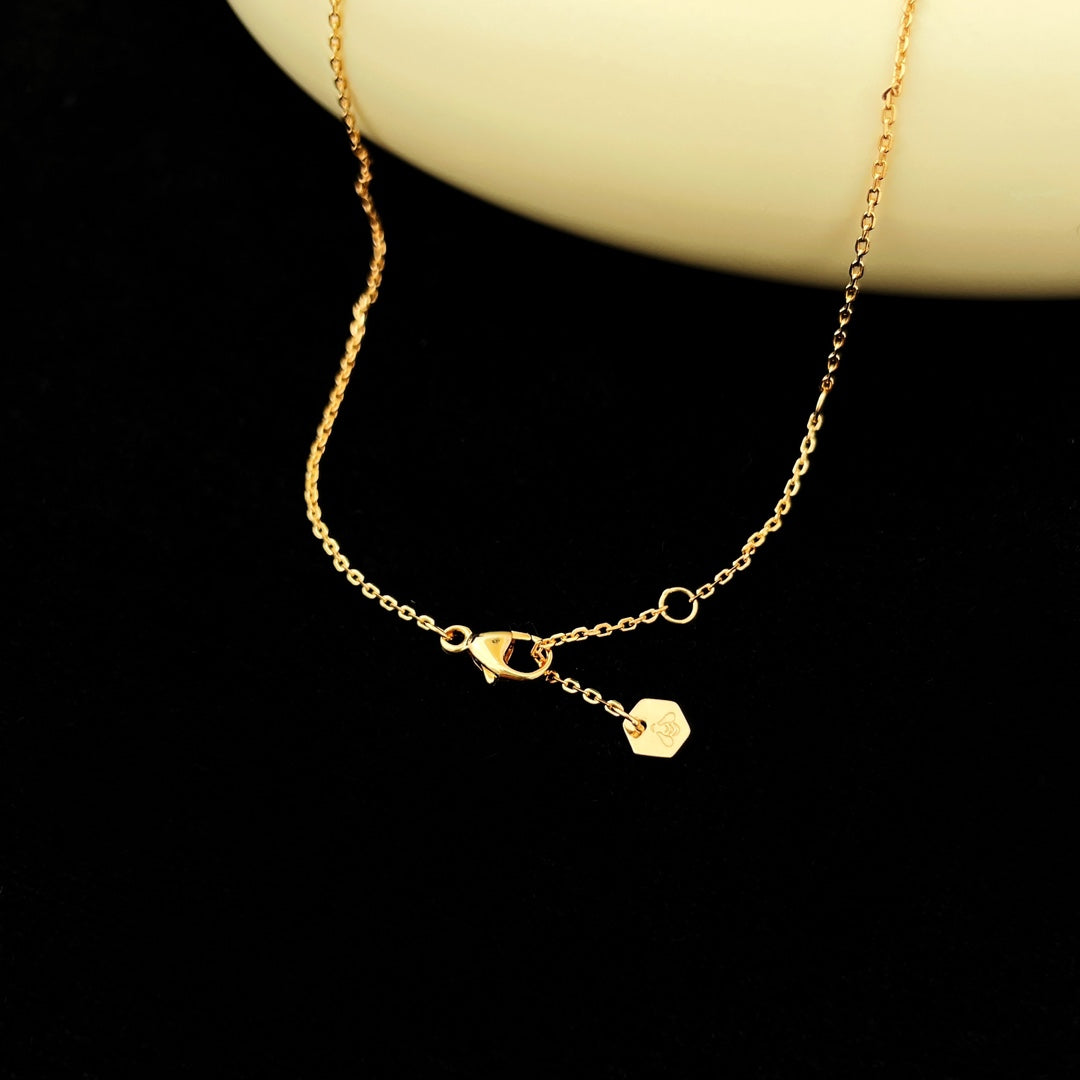 [Aurelle Style]BEE MINI PEDANT DIAMOND NECKLACE