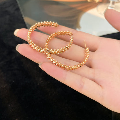 [Aurelle Style]CLASH HOOP EARRINGS