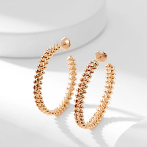 [Aurelle Style]CLASH HOOP EARRINGS