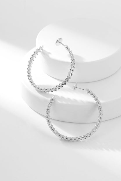 [Aurelle Style]CLASH HOOP EARRINGS