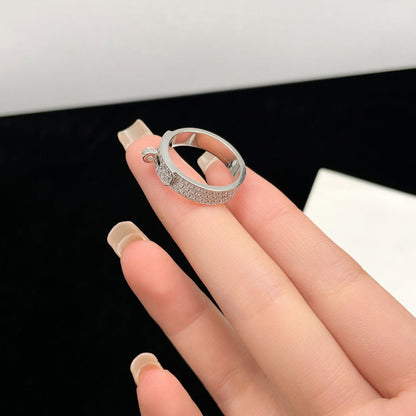 [Aurelle Style]KELLY SILVER DIAMOND RING