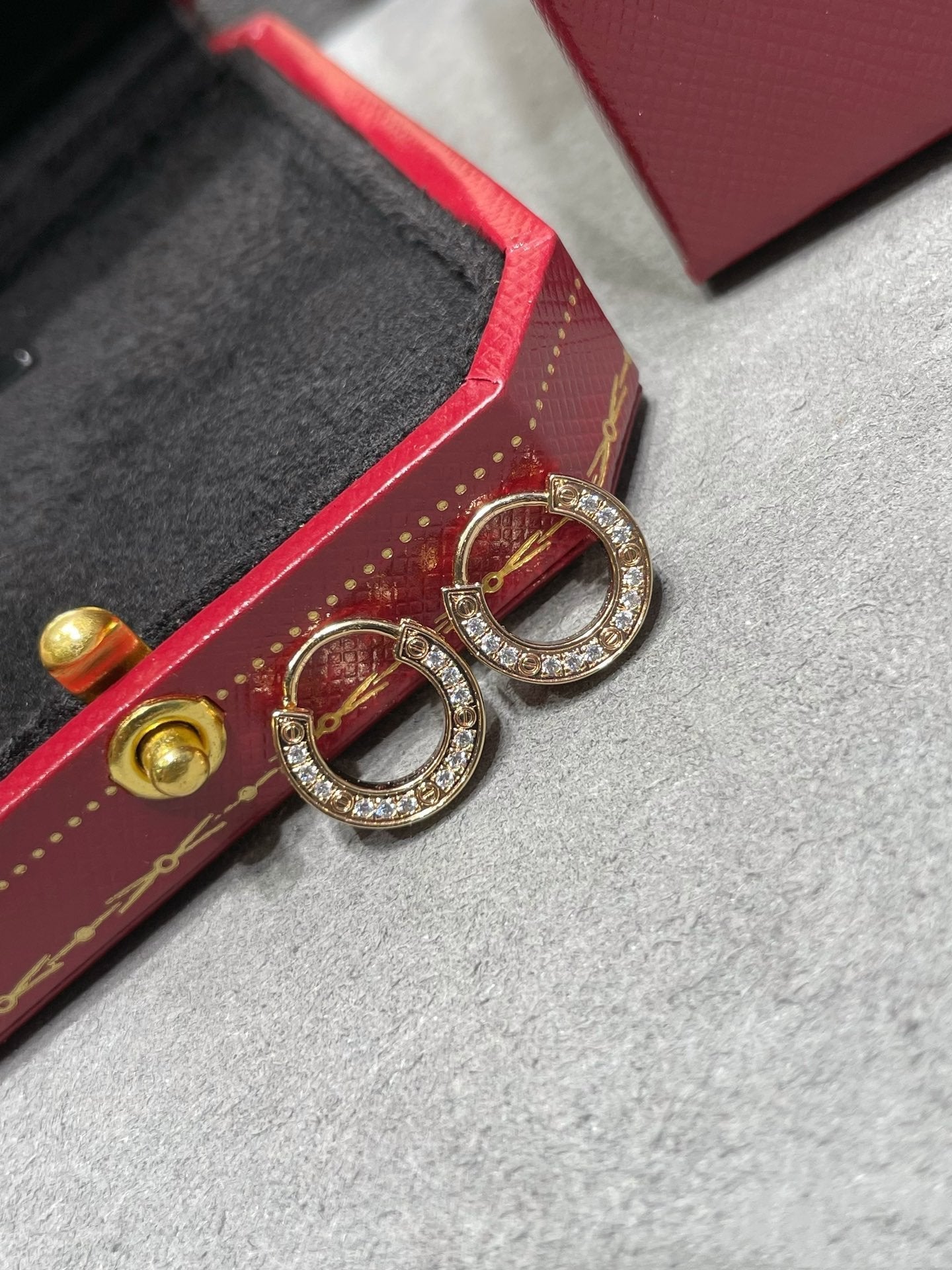 [Aurelle Style]LOVE DIAMOND EARRINGS