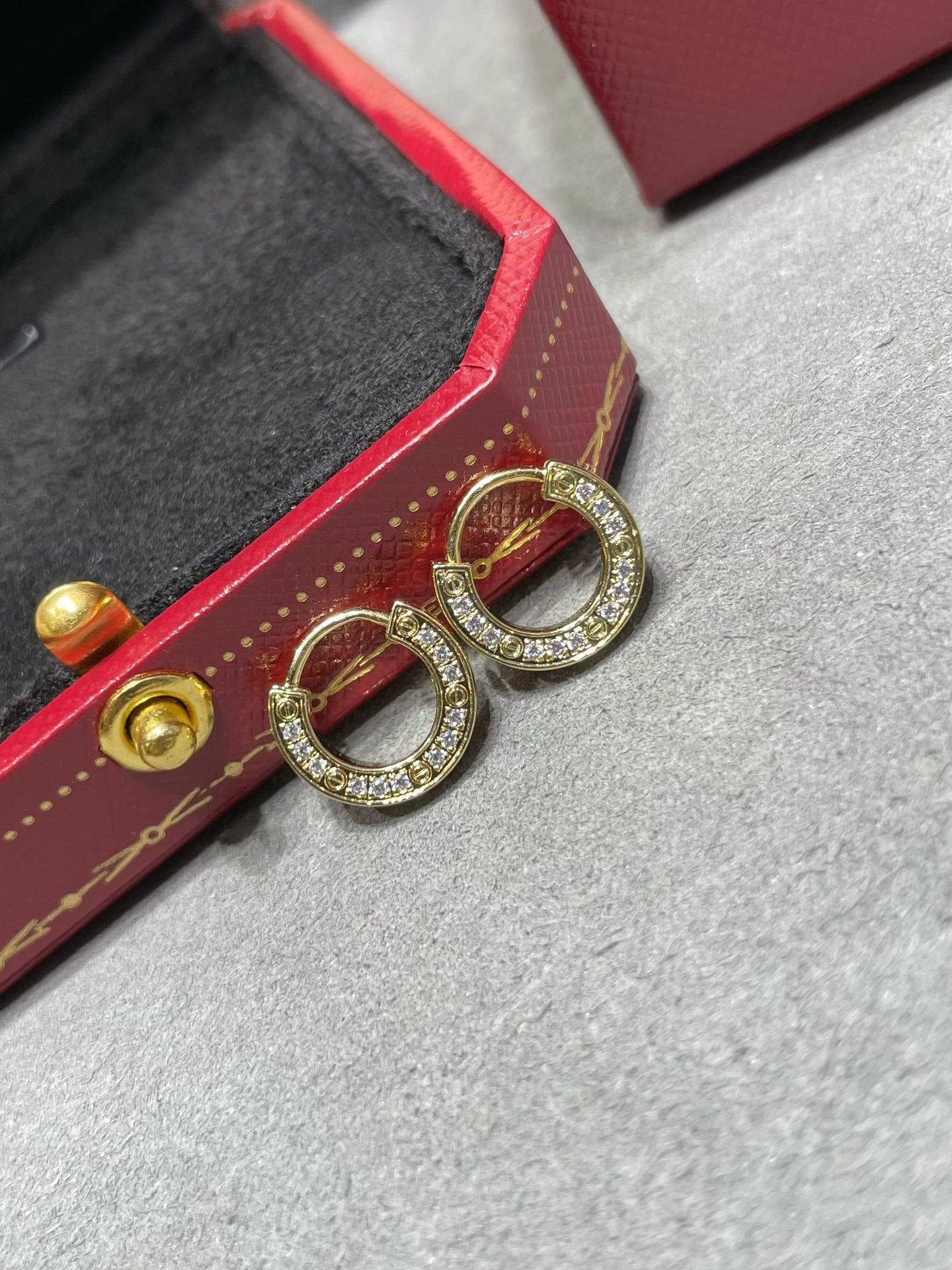 [Aurelle Style]LOVE DIAMOND EARRINGS