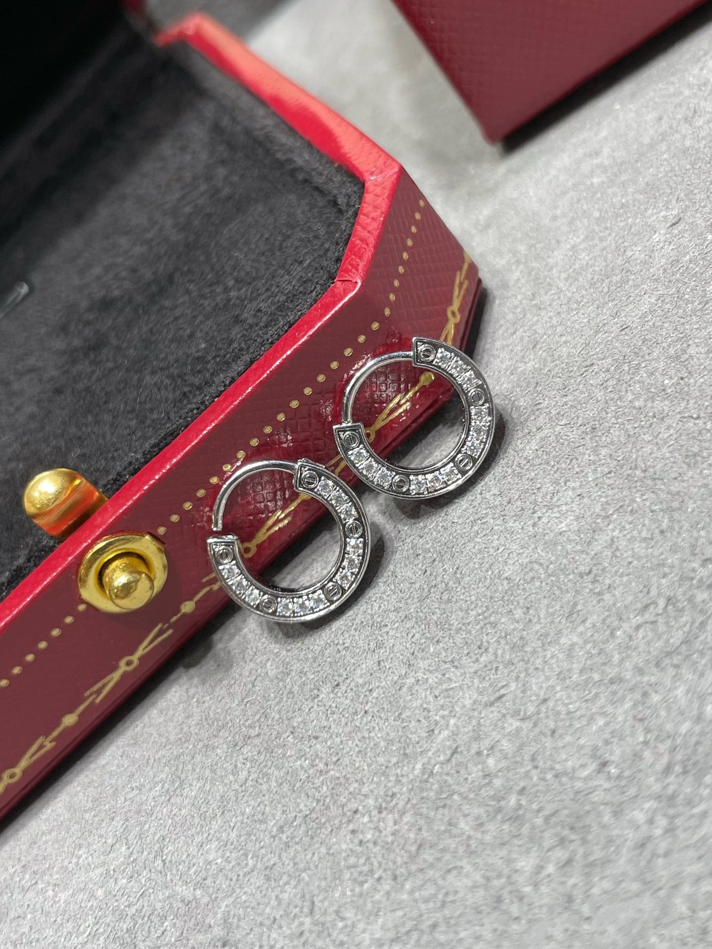 [Aurelle Style]LOVE DIAMOND EARRINGS