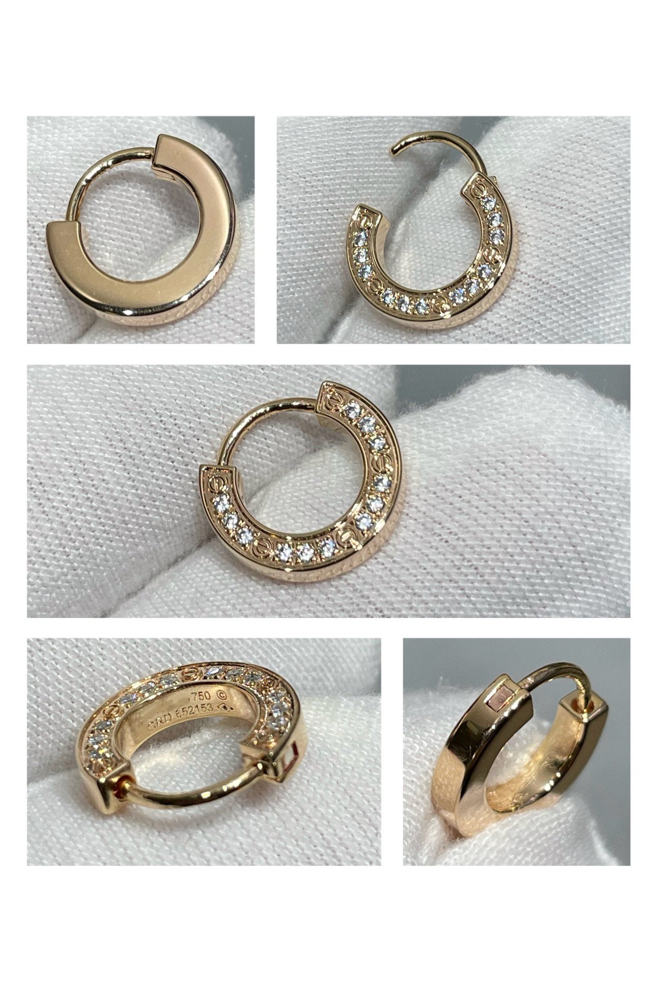 [Aurelle Style]LOVE DIAMOND EARRINGS