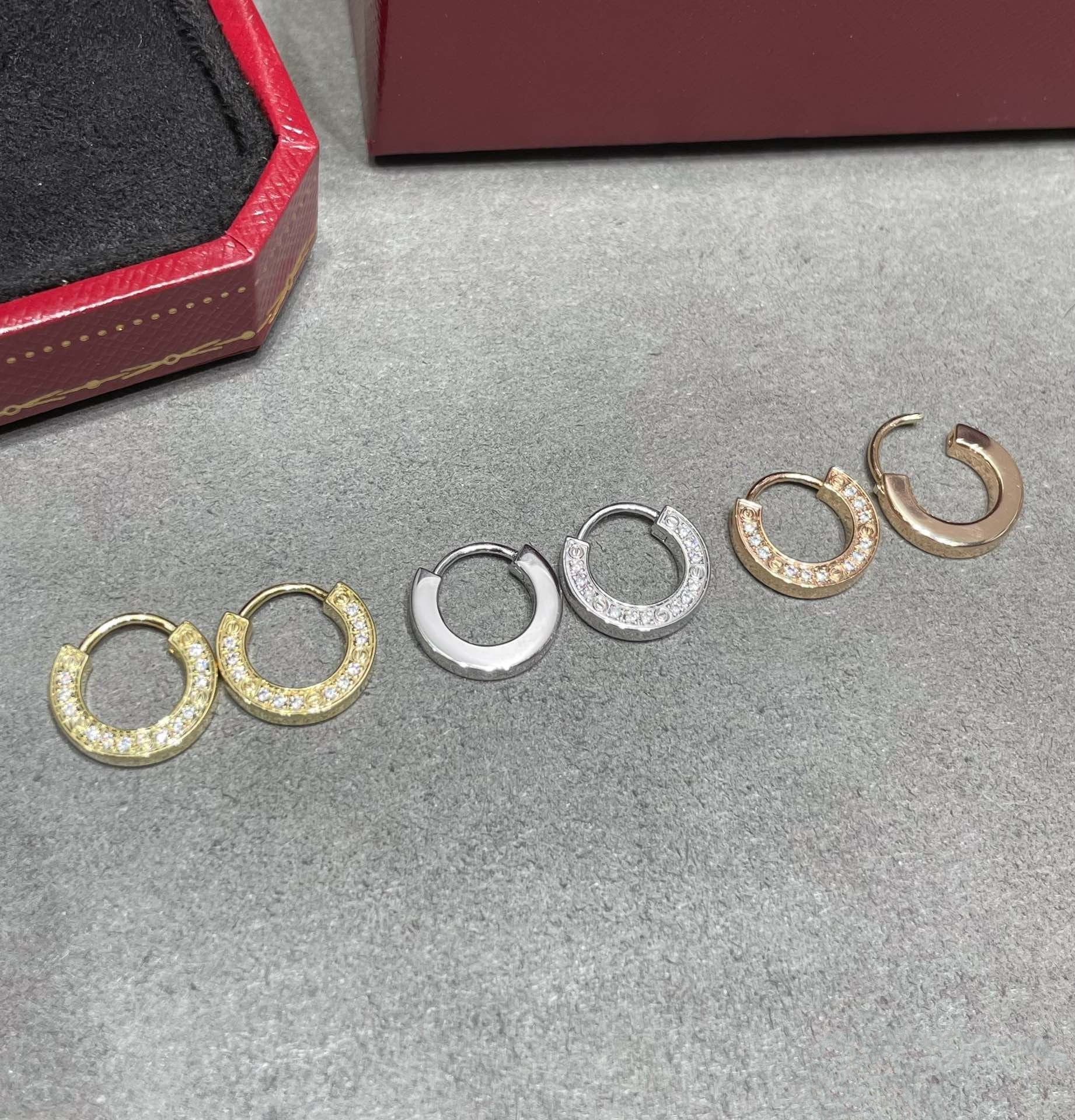[Aurelle Style]LOVE DIAMOND EARRINGS