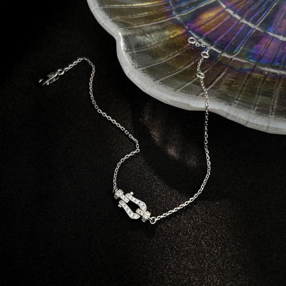 [Aurelle Style]FORCE 10 FULL DIAMOND BUCKLE CHAIN LINK MINI MODEL
