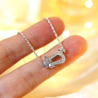 [Aurelle Style]FORCE 10 DIAMOND SILVER NECKLACE MINI MODEL