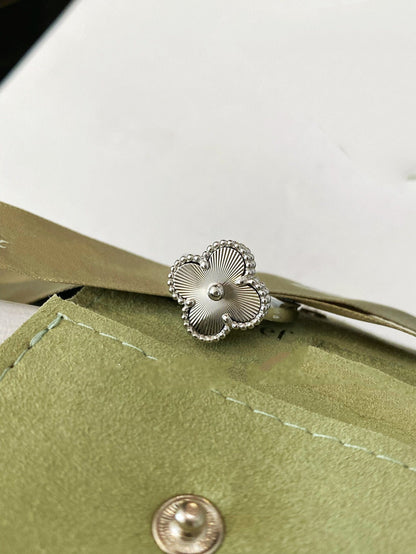 [Aurelle Style]CLOVER SILVER RING