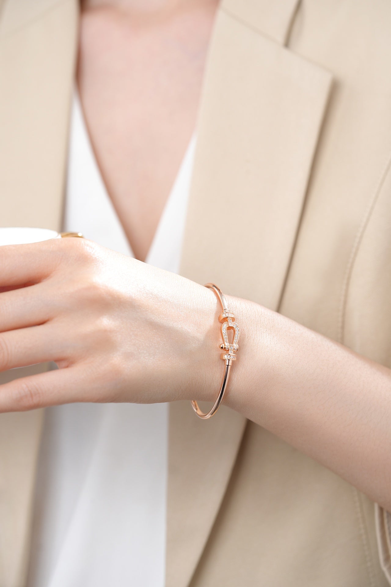 [Aurelle Style]FORCE 10 MOYEN DIAMOND BRACELET