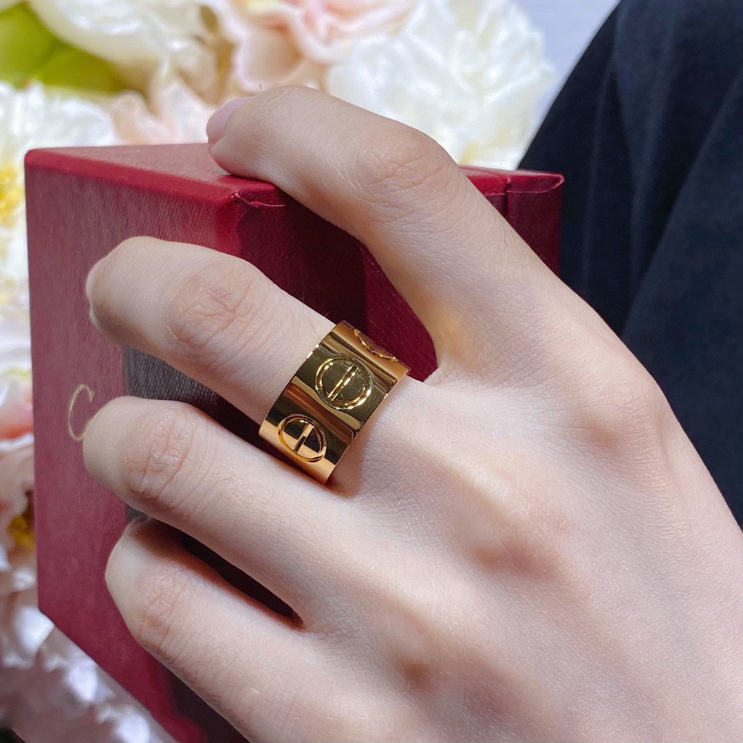 [Aurelle Style]LOVE 11MM LARGE RING