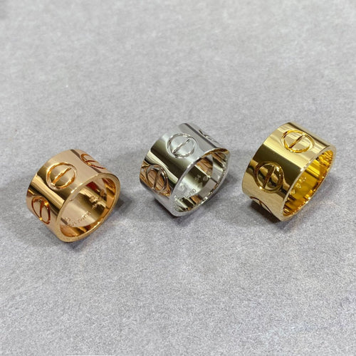 [Aurelle Style]LOVE 11MM LARGE RING