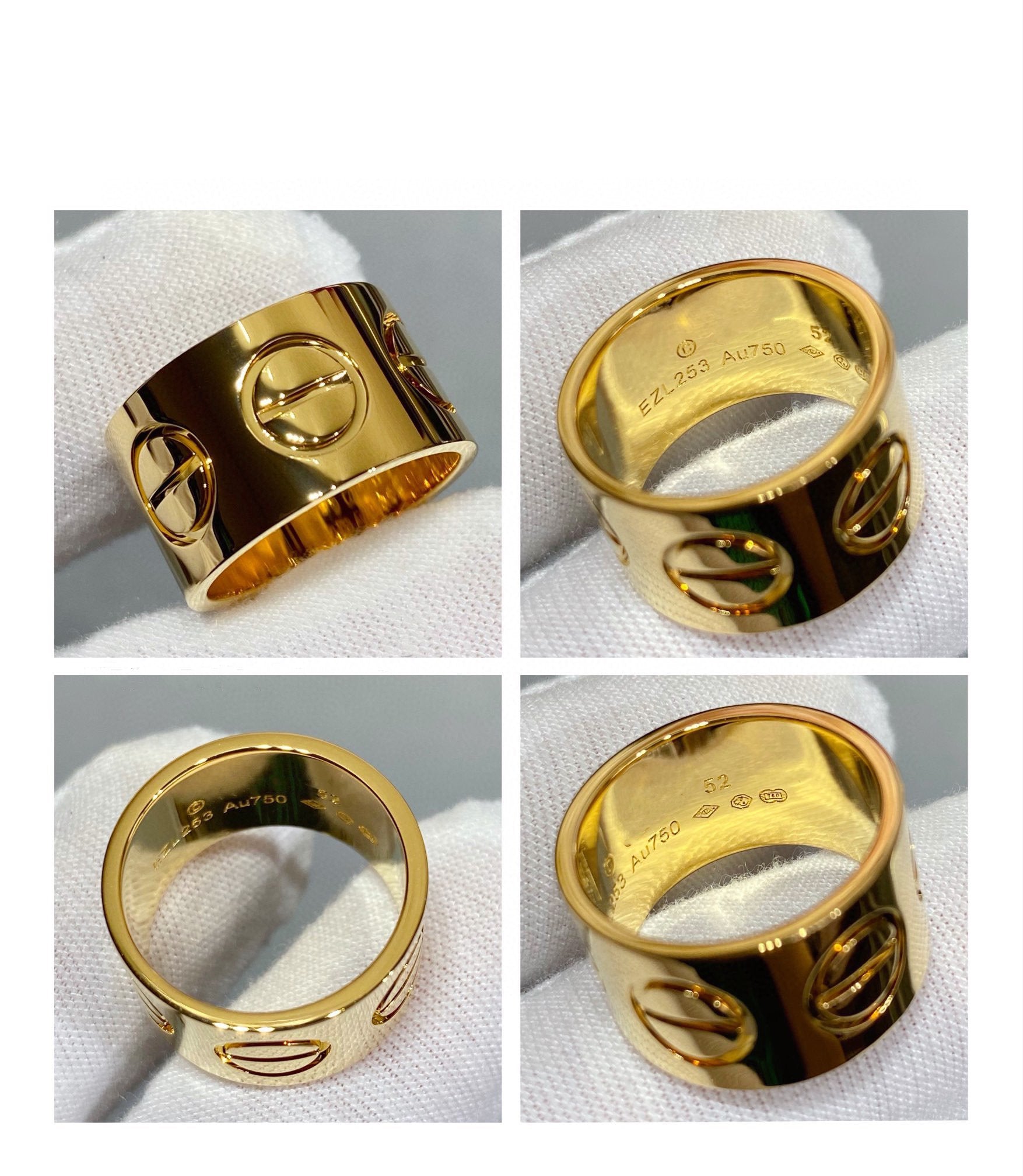 [Aurelle Style]LOVE 11MM LARGE RING