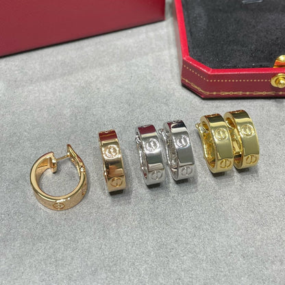 [Aurelle Style]LOVE 5.5MM EARRINGS