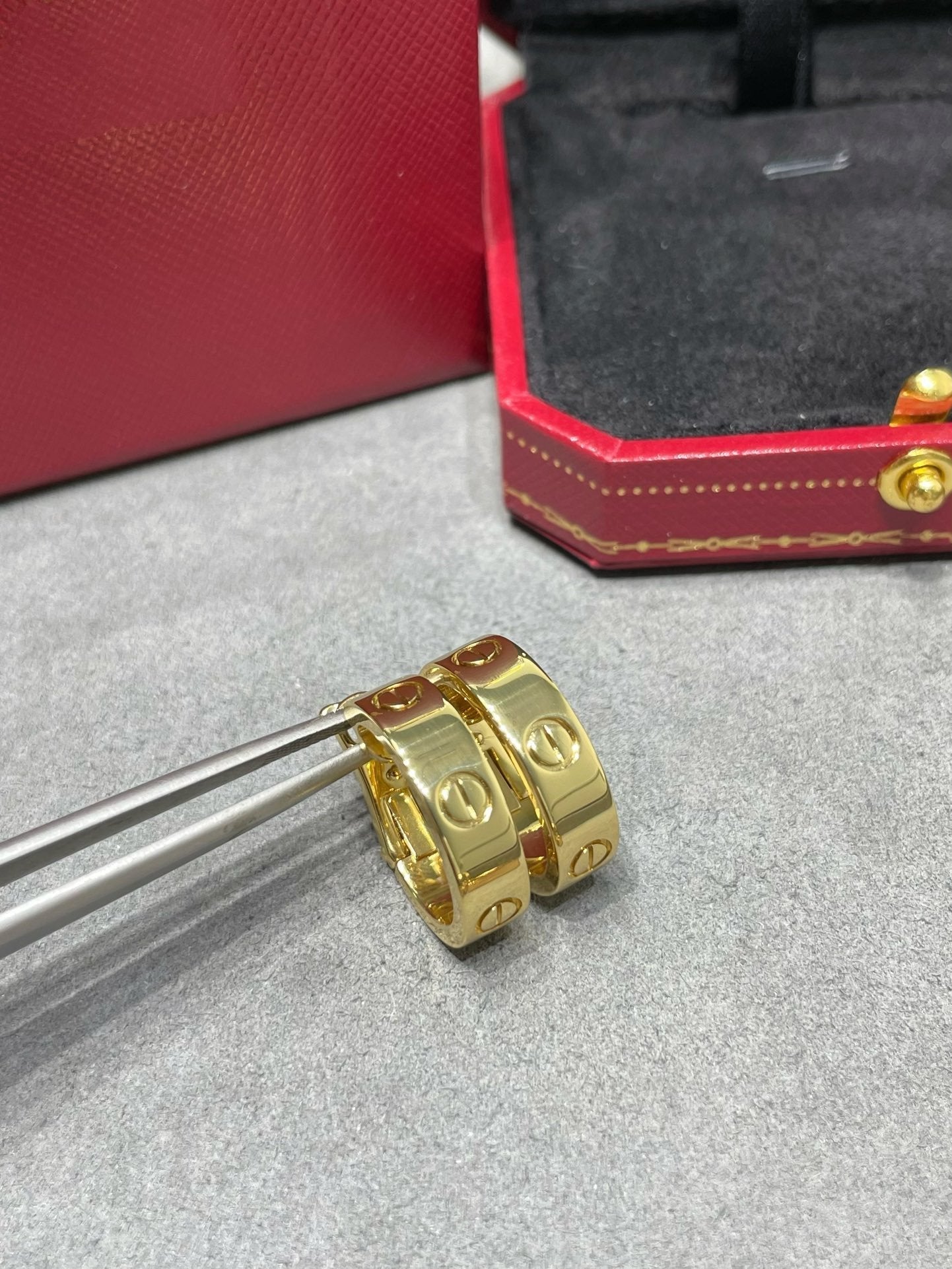 [Aurelle Style]LOVE 5.5MM EARRINGS