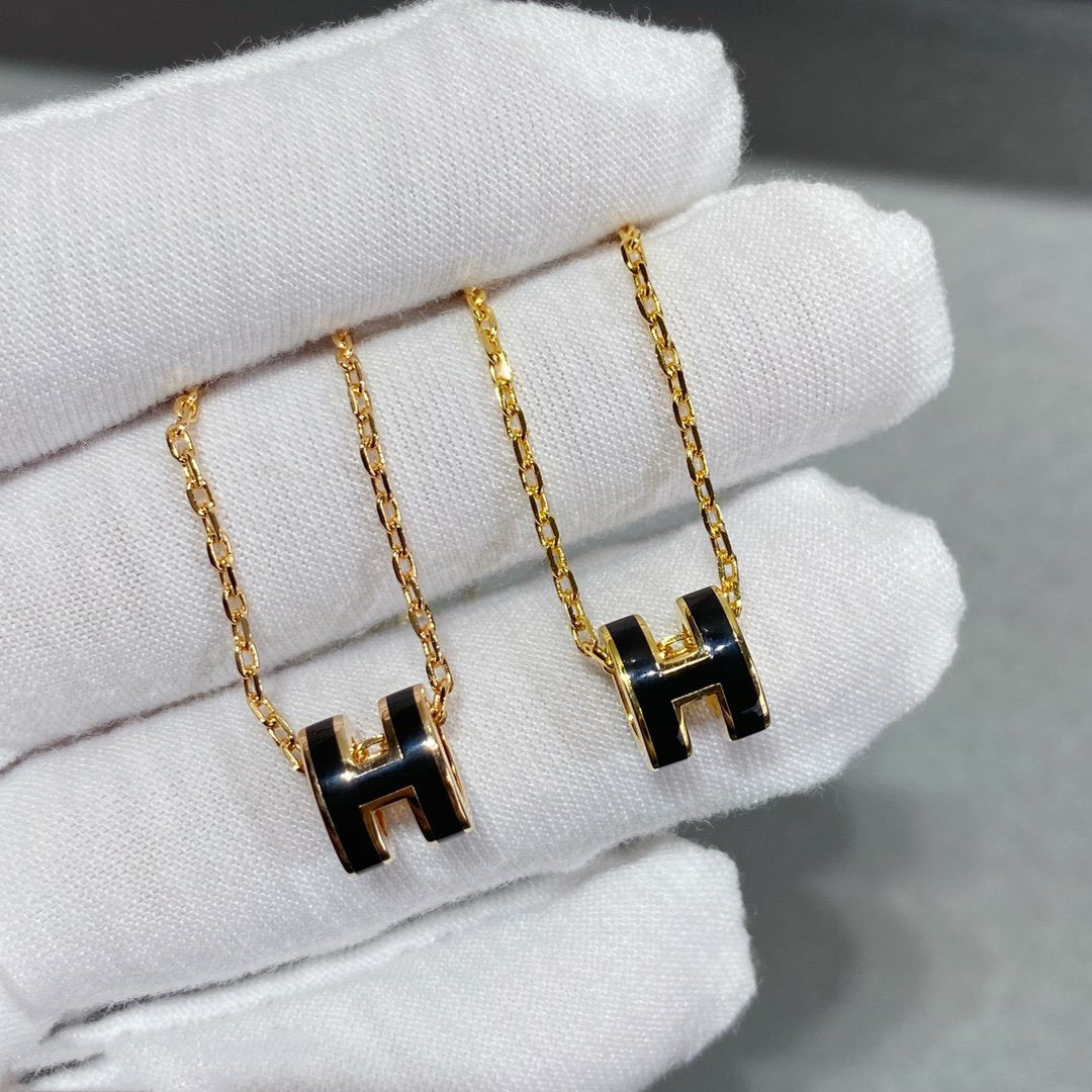 [Aurelle Style]MINI POP H NECKLACE