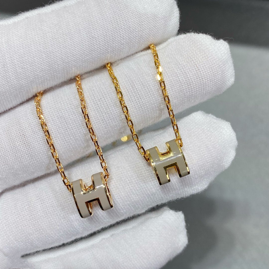 [Aurelle Style]MINI POP H NECKLACE