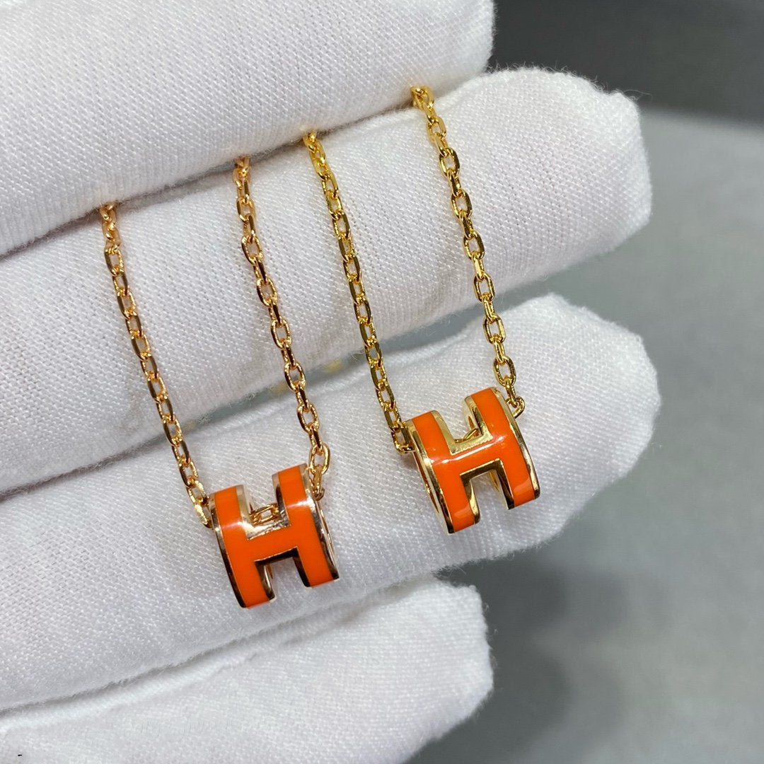 [Aurelle Style]MINI POP H NECKLACE