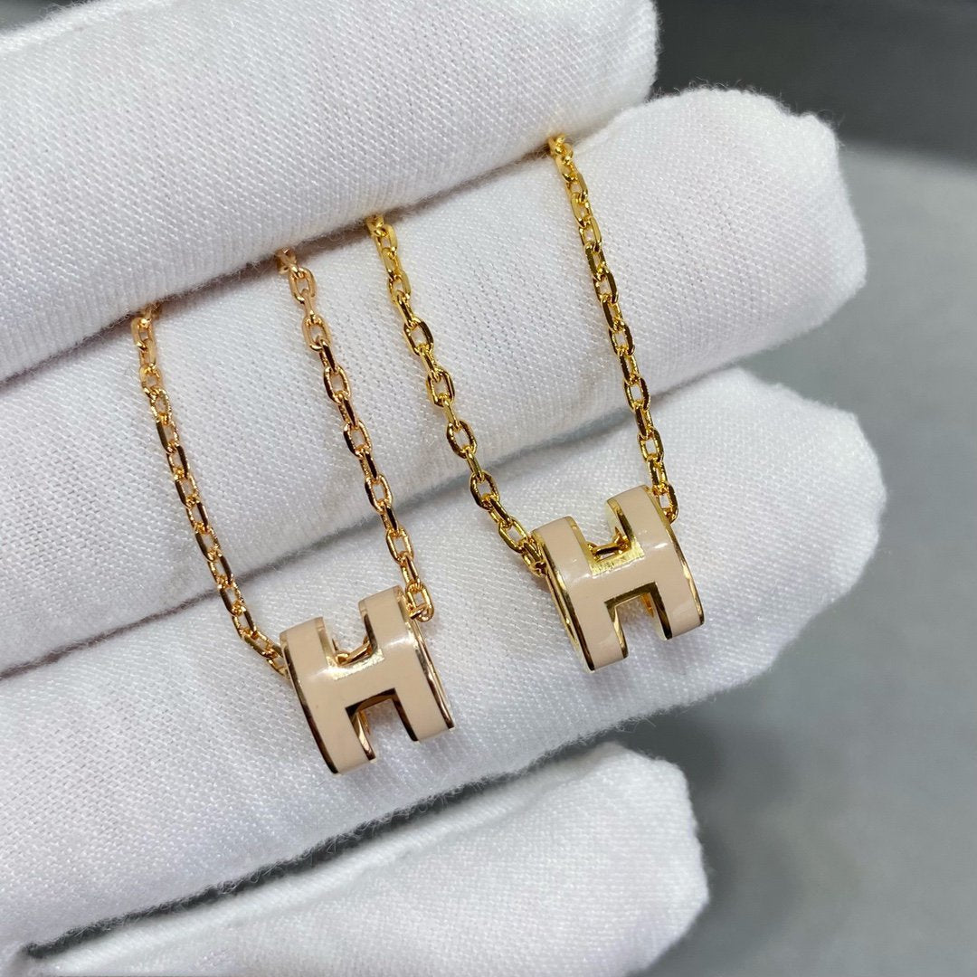 [Aurelle Style]MINI POP H NECKLACE