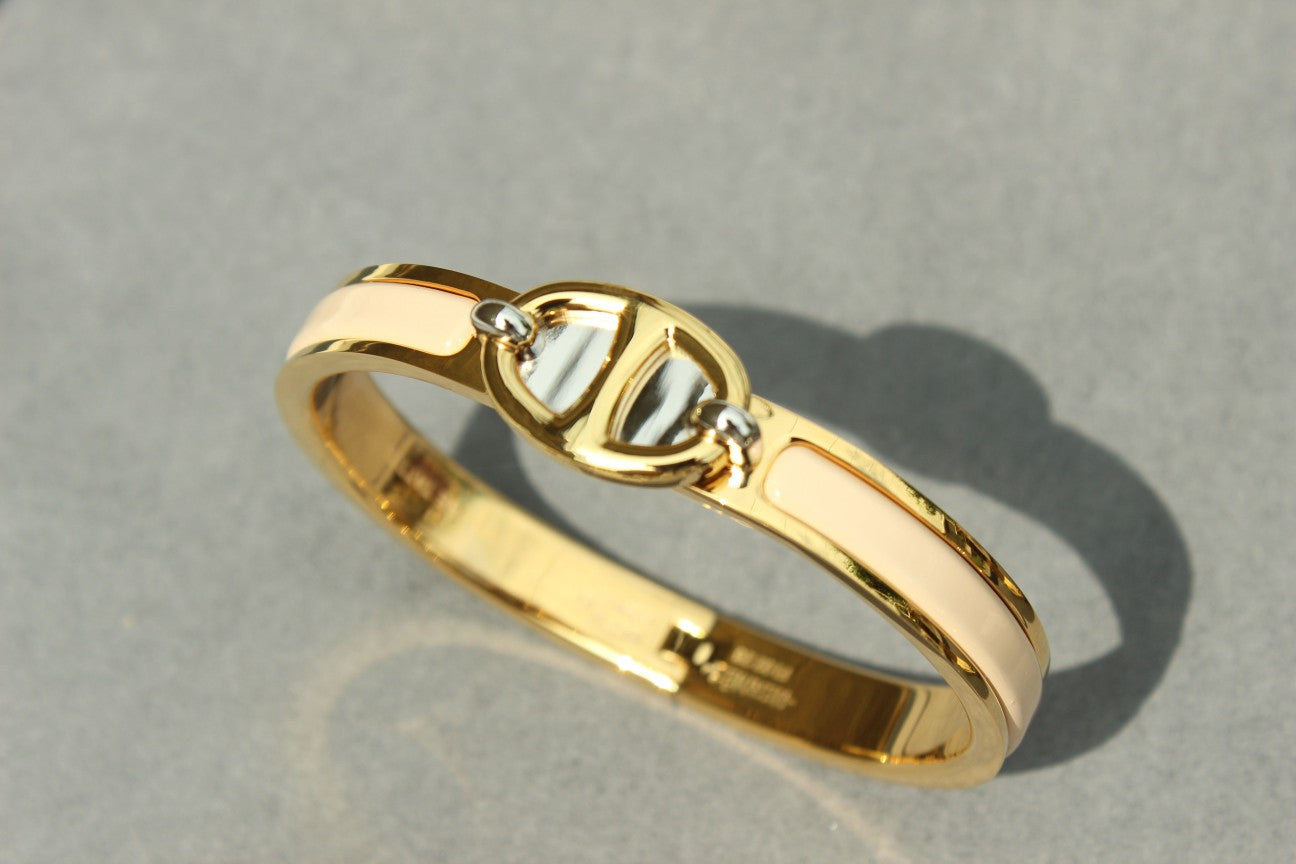 [Aurelle Style]CLIC CHAINE GOLD BRACELET