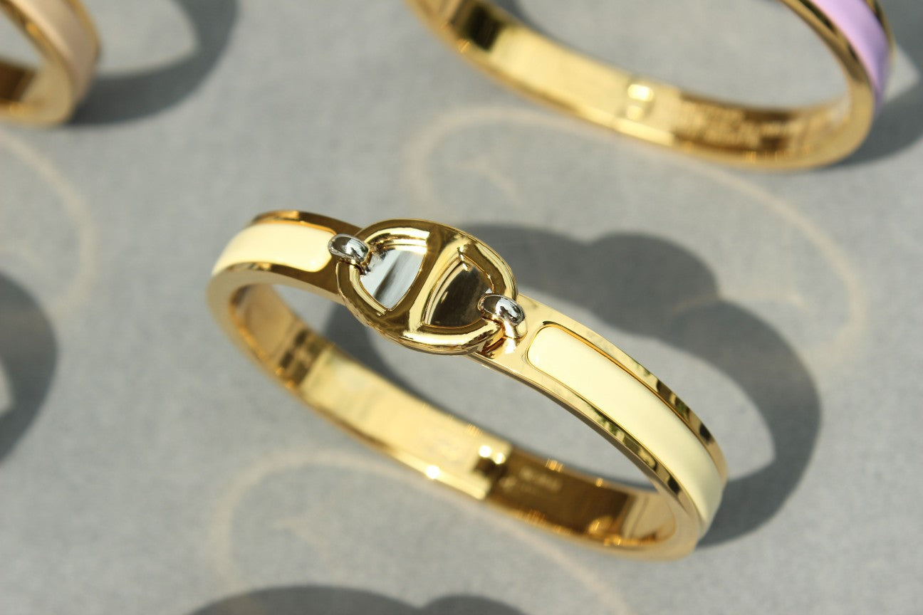 [Aurelle Style]CLIC CHAINE GOLD BRACELET