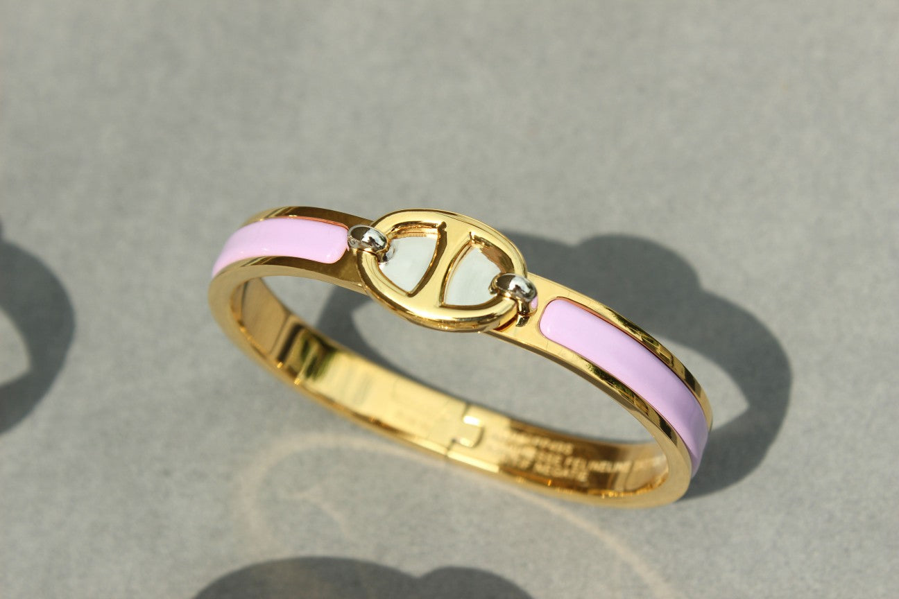 [Aurelle Style]CLIC CHAINE GOLD BRACELET