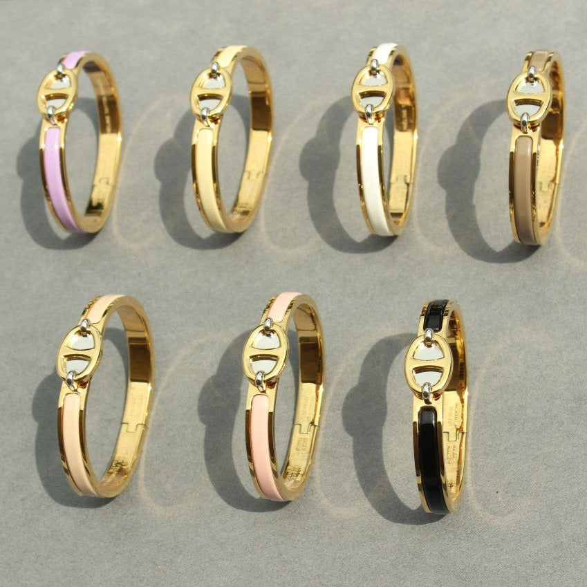 [Aurelle Style]CLIC CHAINE GOLD BRACELET