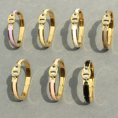 [Aurelle Style]CLIC CHAINE GOLD BRACELET