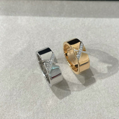 [Aurelle Style]LIENS EVIDENCE DIAOMOND RING