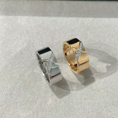 [Aurelle Style]LIENS EVIDENCE DIAOMOND RING