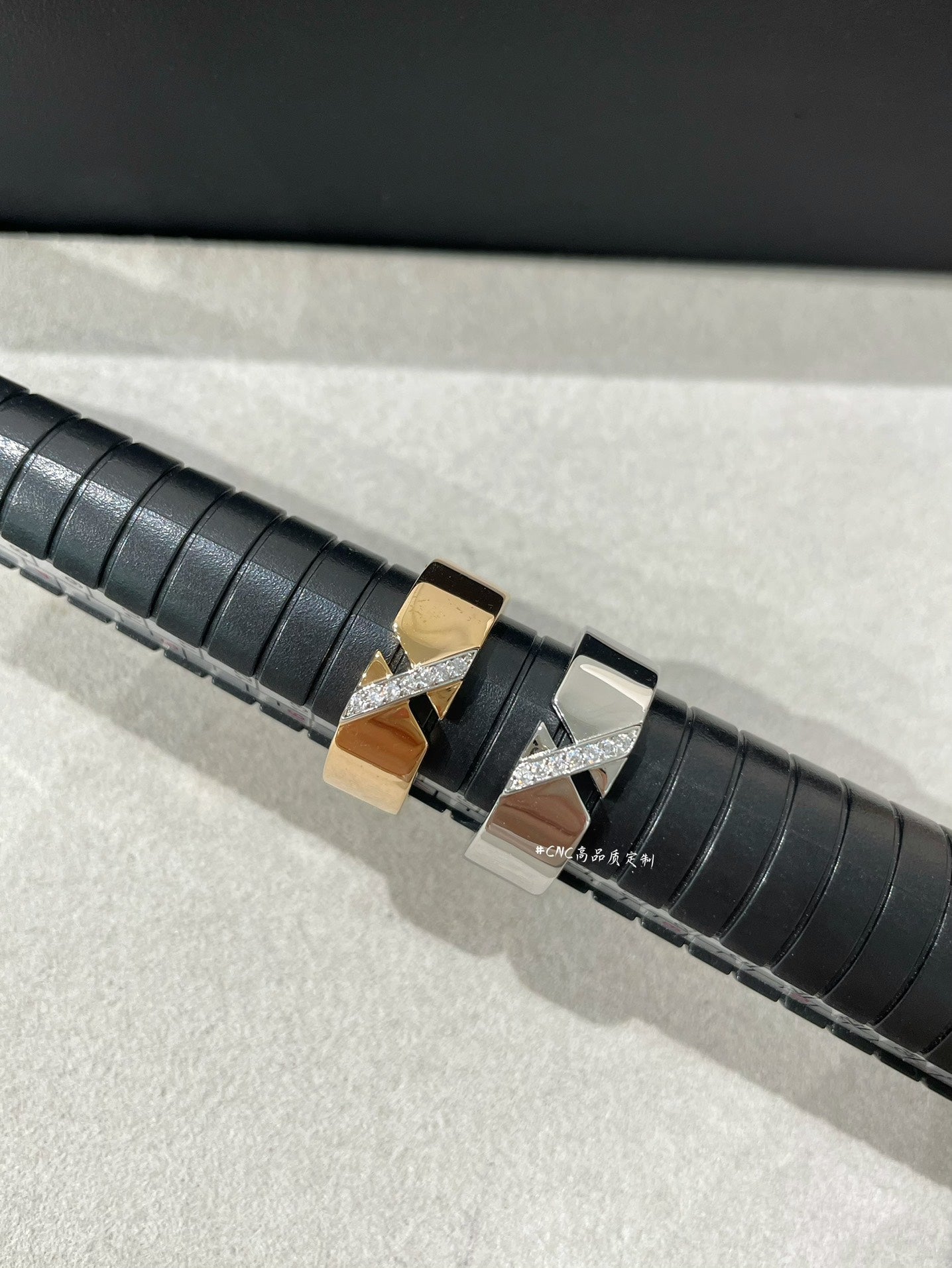 [Aurelle Style]LIENS EVIDENCE DIAOMOND RING