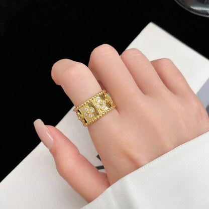 [Aurelle Style]PERLEE DIAMOND LARGE RING