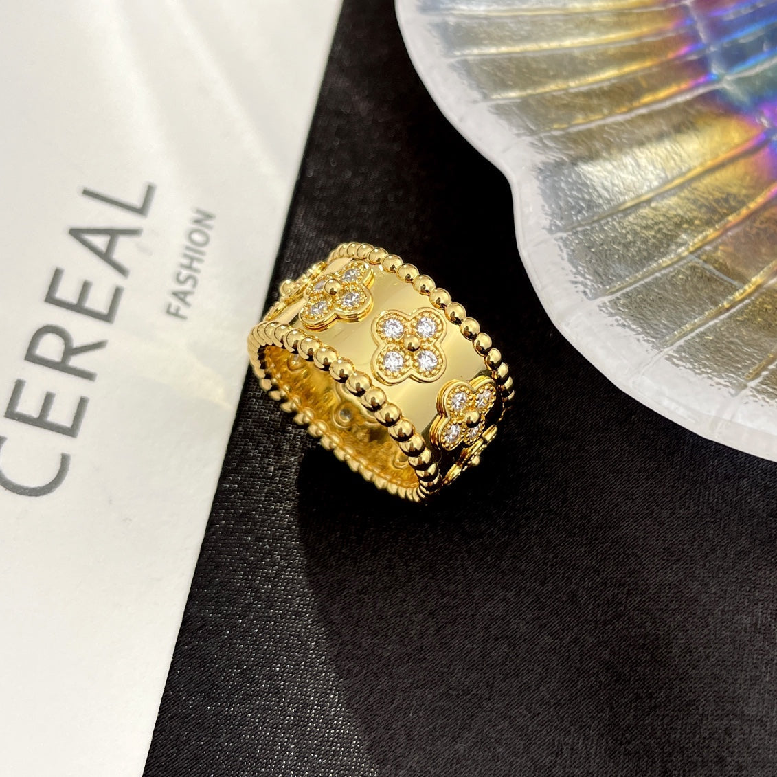 [Aurelle Style]PERLEE DIAMOND LARGE RING
