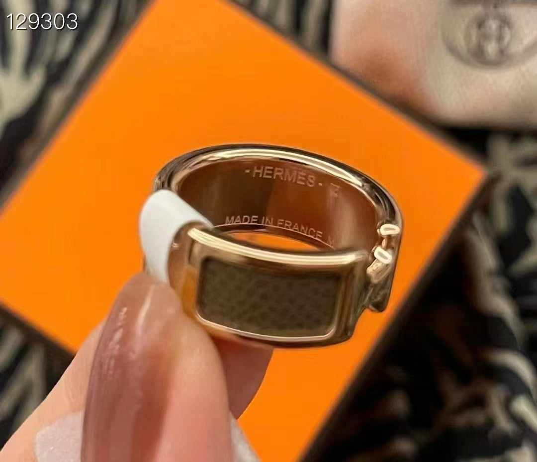 [Aurelle Style]OLYMPE PINK GOLD RING
