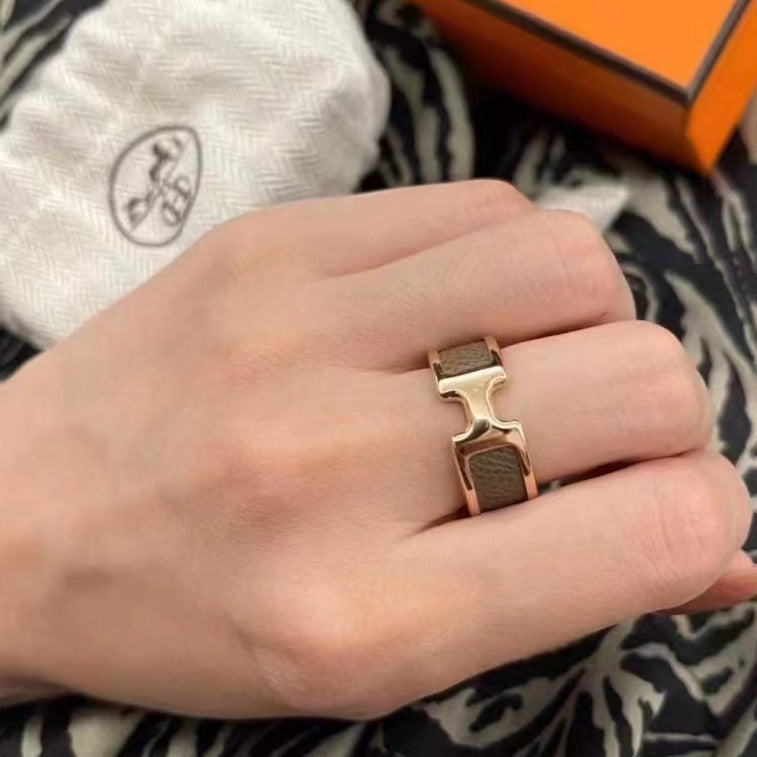 [Aurelle Style]OLYMPE PINK GOLD RING